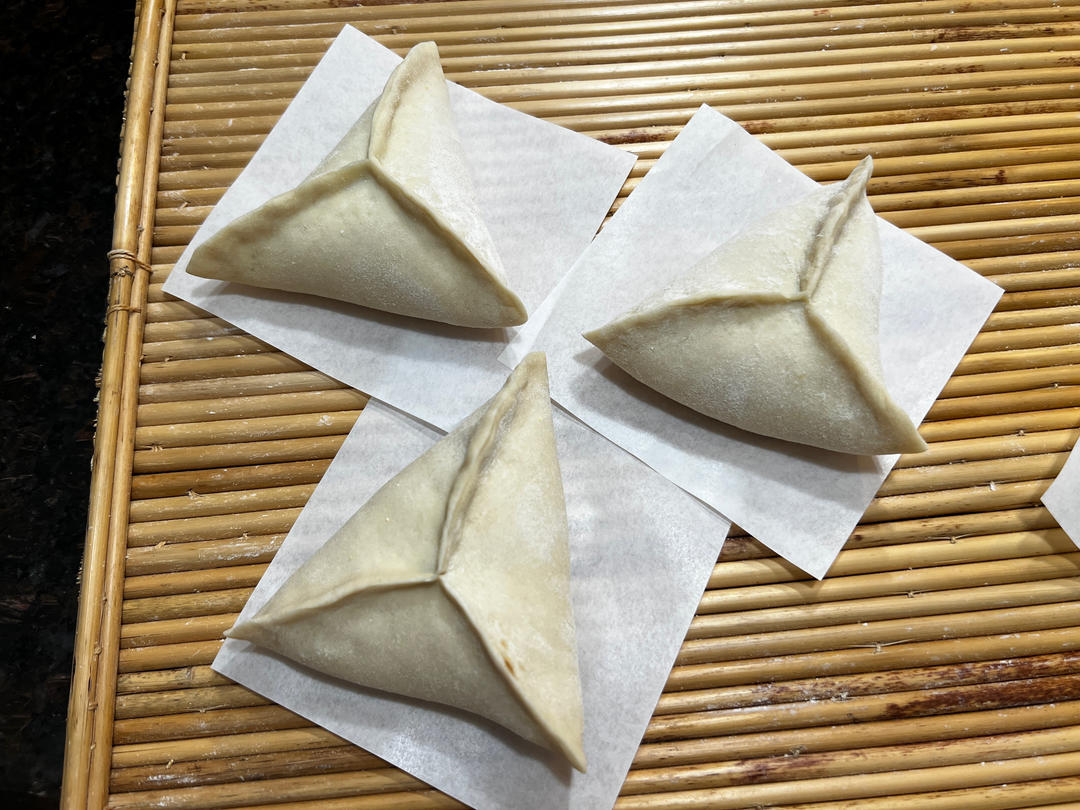 家常糖三角 糖包子 红糖芝麻馅 儿时的味道 附细节视频详解