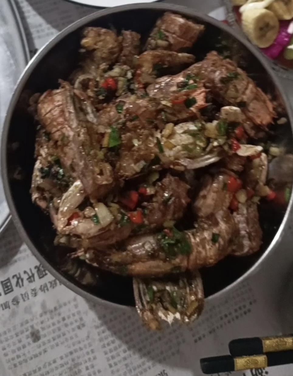 椒盐皮皮虾
