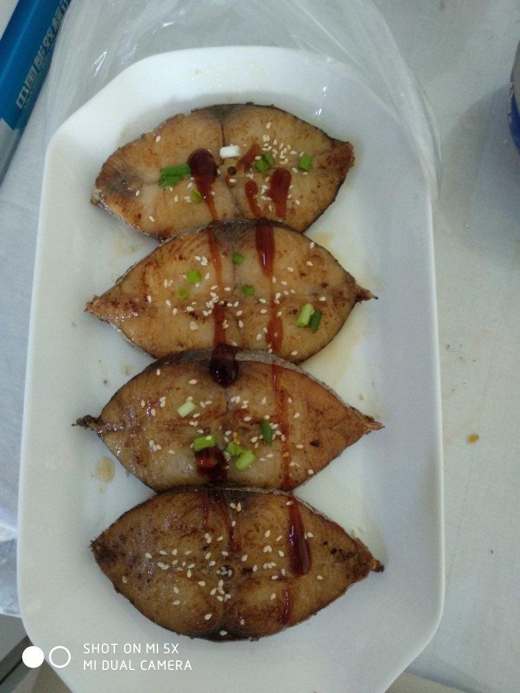 香煎马鲛鱼