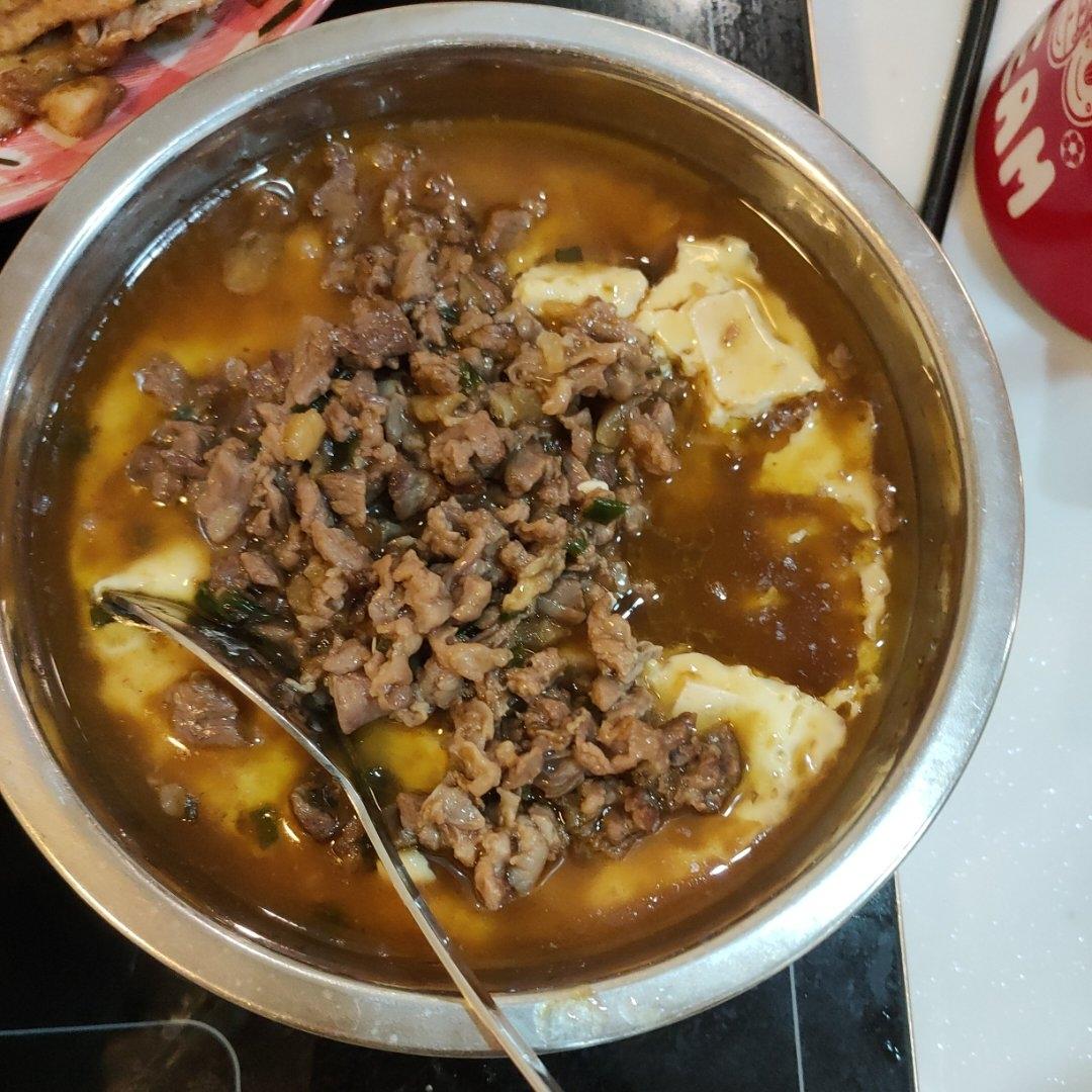 鸡蛋抱豆腐