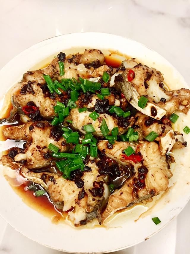 豆豉蒸鳗鱼