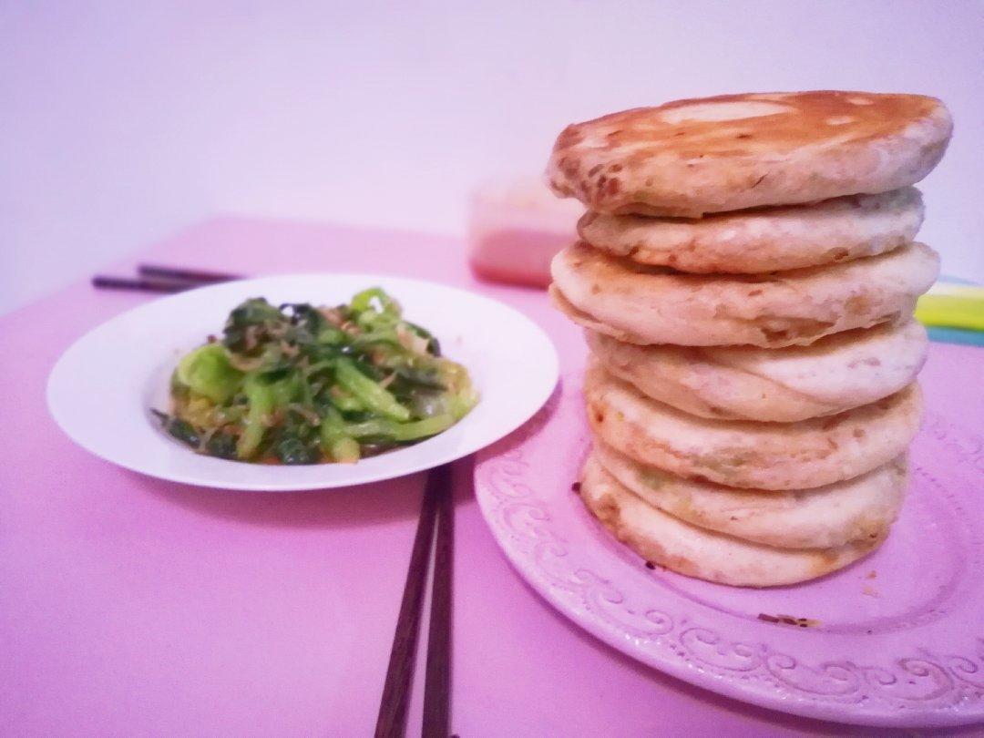 千层香酥葱油饼（嫩酵法）
