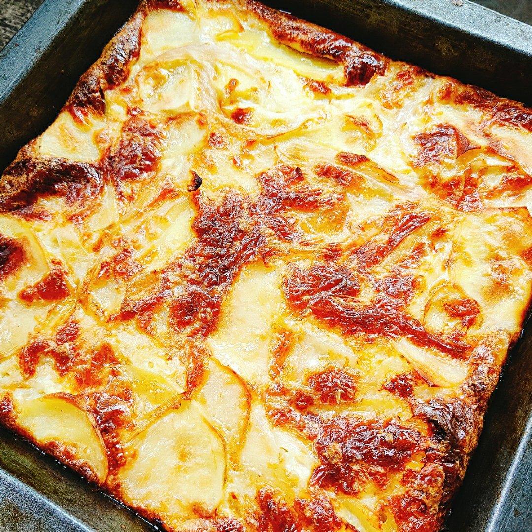 土豆洋葱奶酪咸派饼Quiche