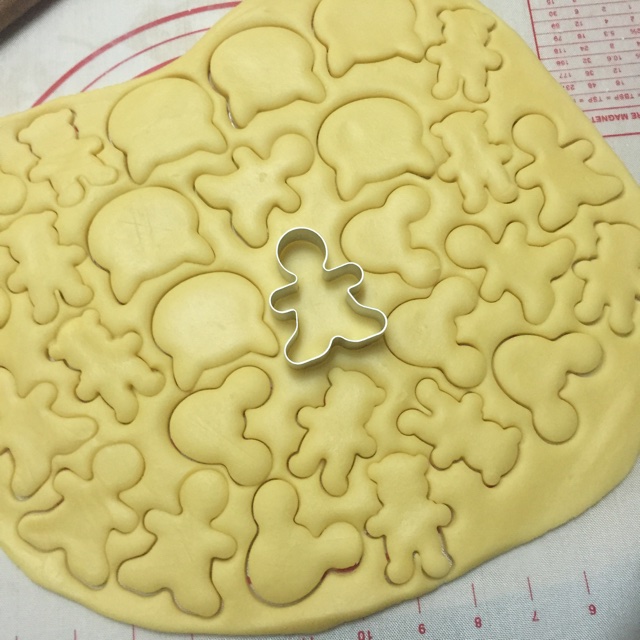 卡通黄油饼干