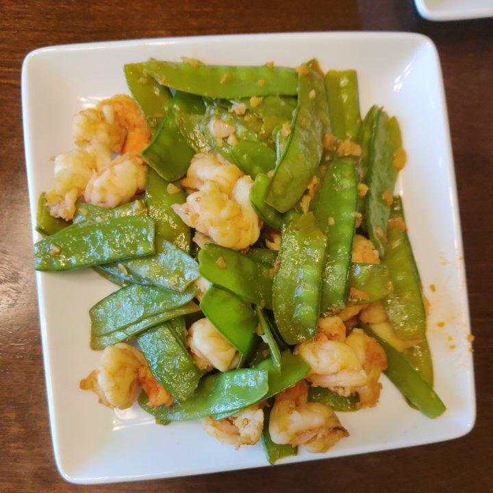 第❹道减脂餐 | 红虾荷兰豆