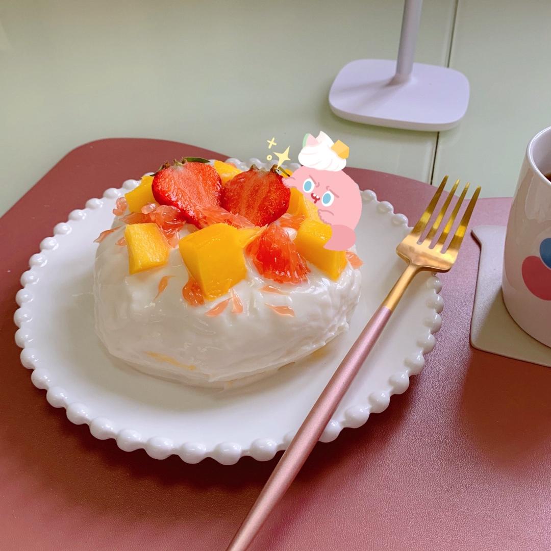 酸奶蒸蛋糕（超软润）