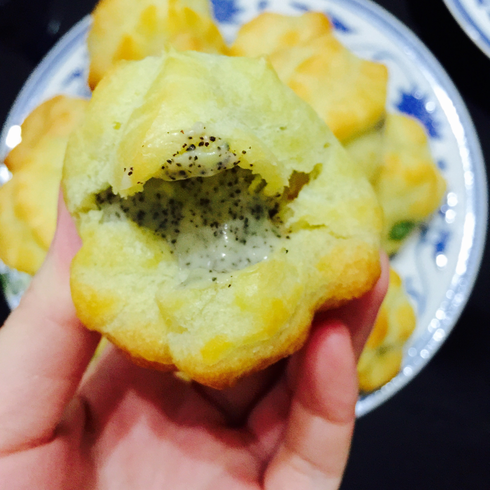泡芙&简易卡仕达酱