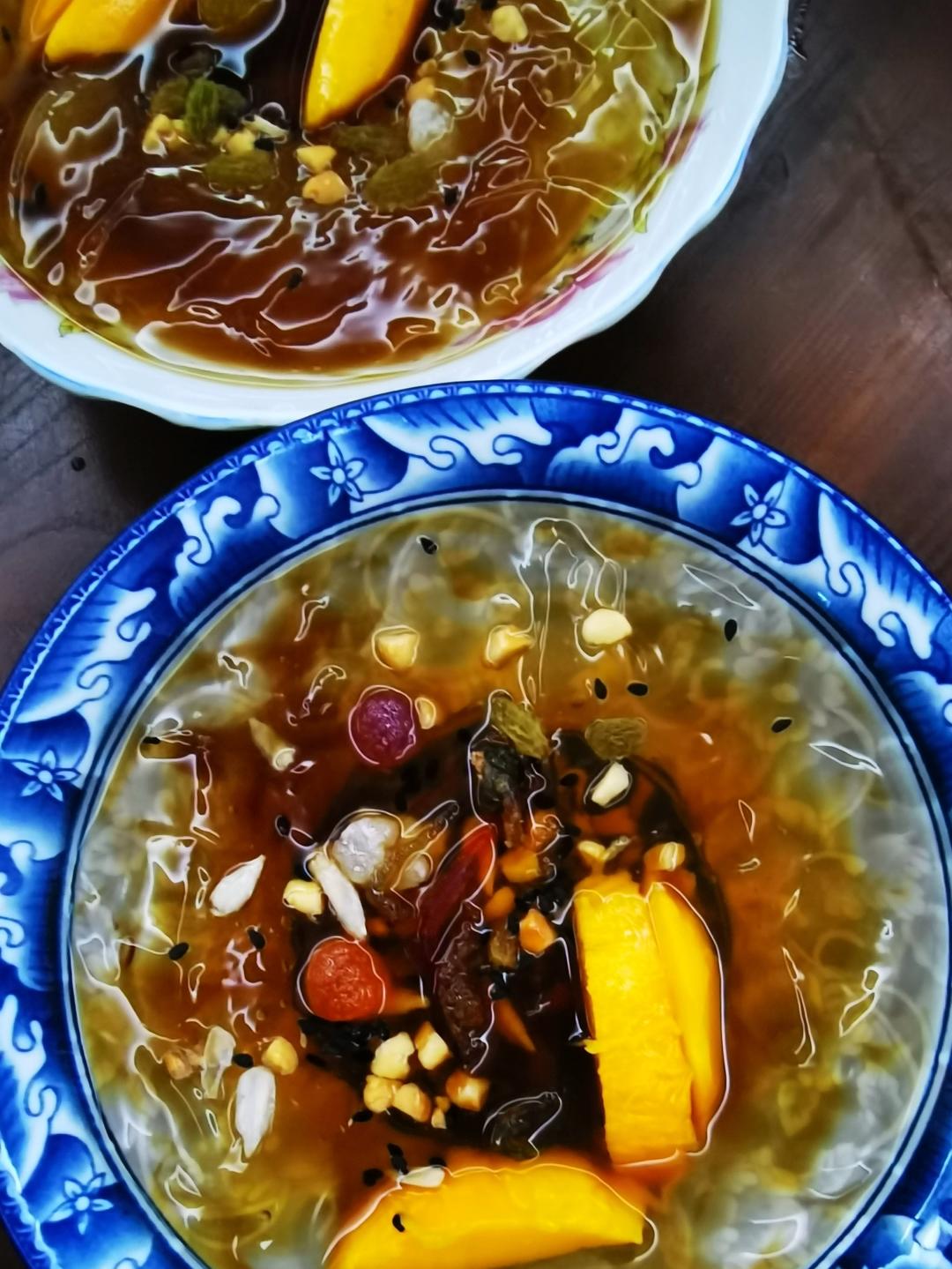 红糖冰凉粉