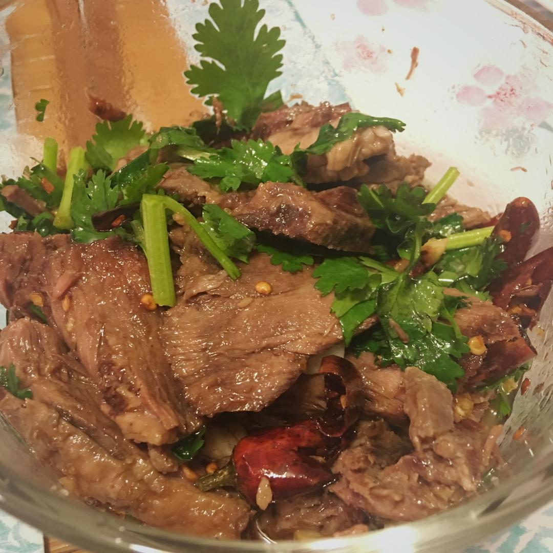 凉拌牛肉