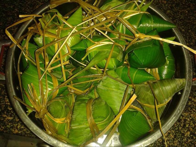 端午粽子（小圆锥一口棕）