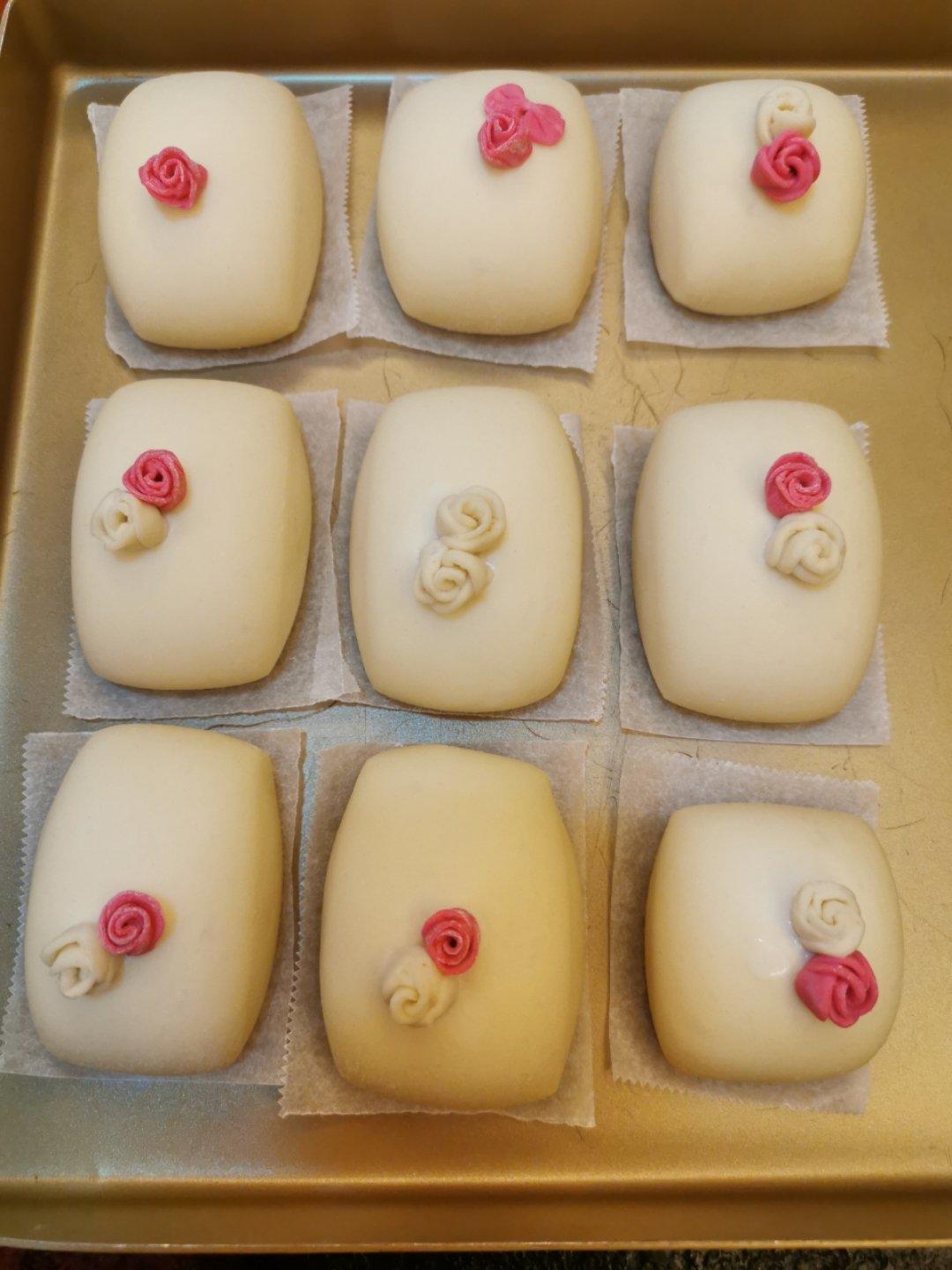 玫瑰花馒头