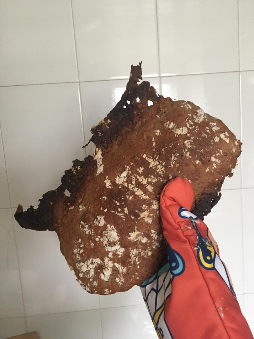 法式 亚麻籽蔓越莓欧包