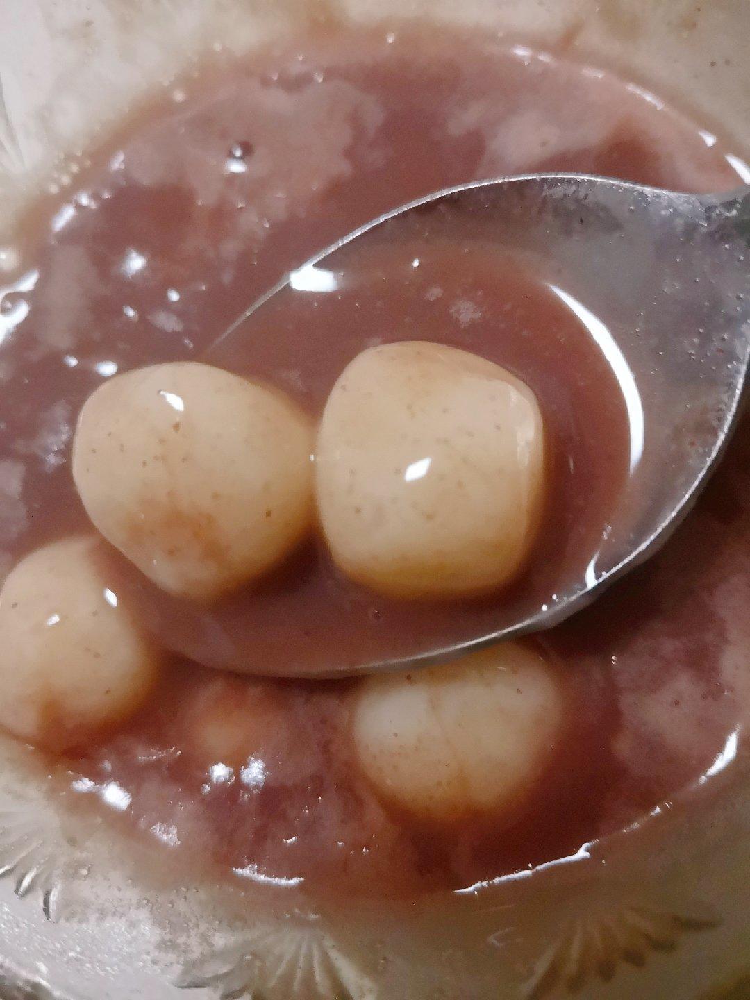 红豆沙糯米小丸子