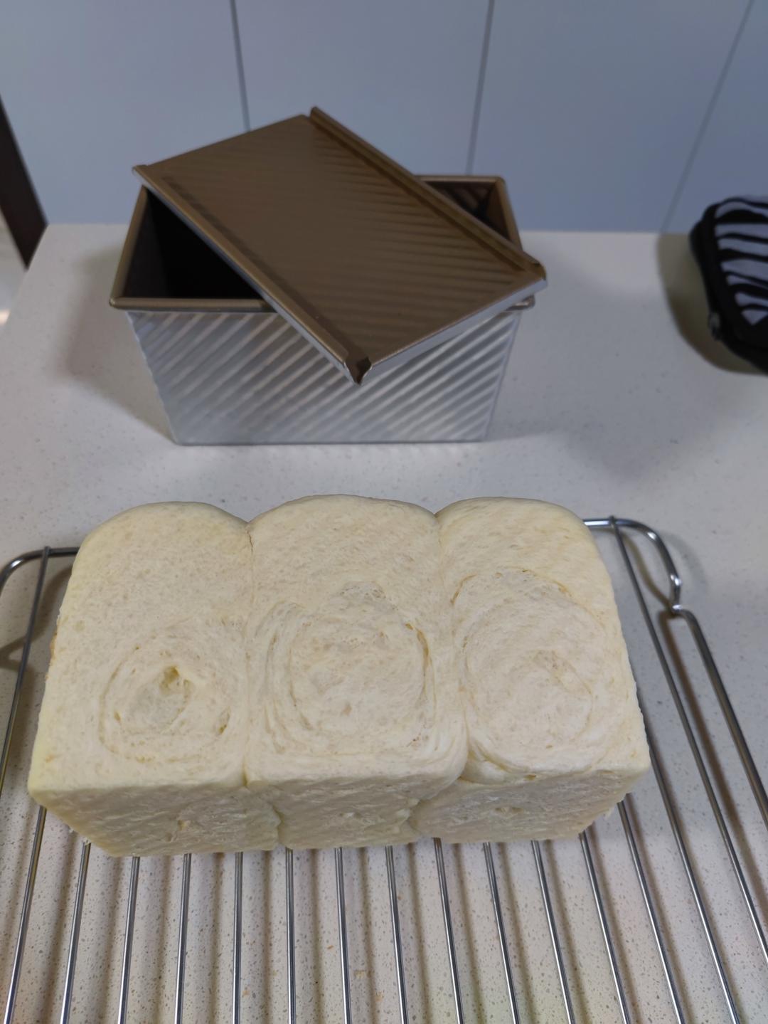 夺命软吐司(๑´ڡ`๑)超软拉丝极速方便的一次发酵吐司