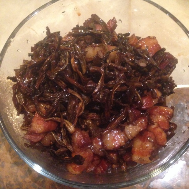 干豆角红烧肉