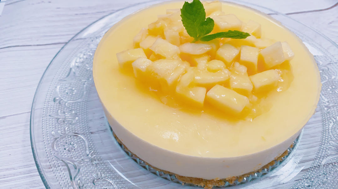 【视频】芒果慕斯（6寸） | 含镜面果胶配方