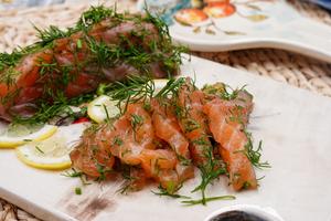 生酮餐 北欧莳萝杜松子酒渍三文鱼的做法 步骤6