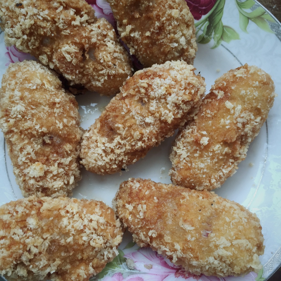 香脆辣味炸鸡翅