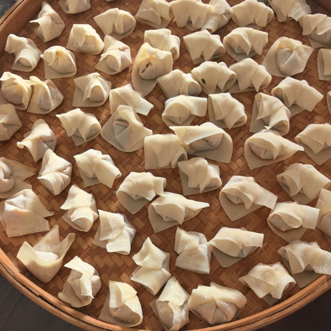 肉不柴的馄饨馅