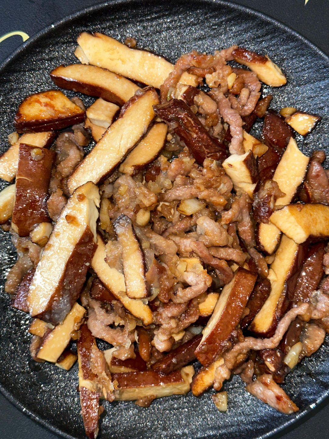 香干肉丝，家常菜