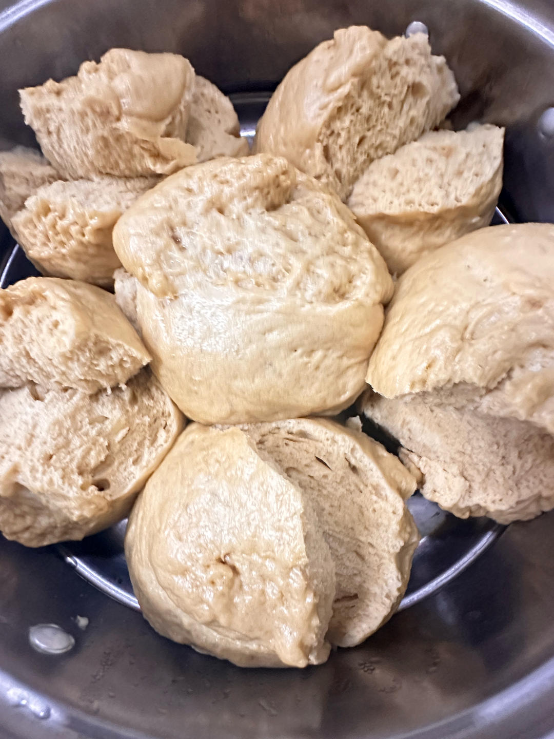 红糖自然开花馒头❗️按步骤来必定成功(ง•̀_•́)ง想偷懒不行哦