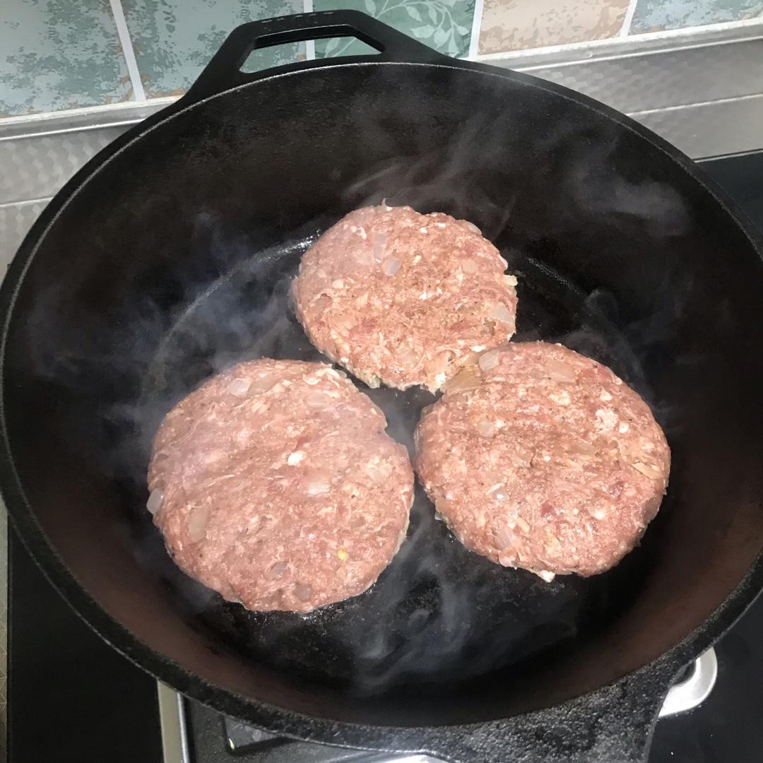 超详细汉堡牛肉饼｜附自制汉堡搭配#Healthymeals#减脂必撸16