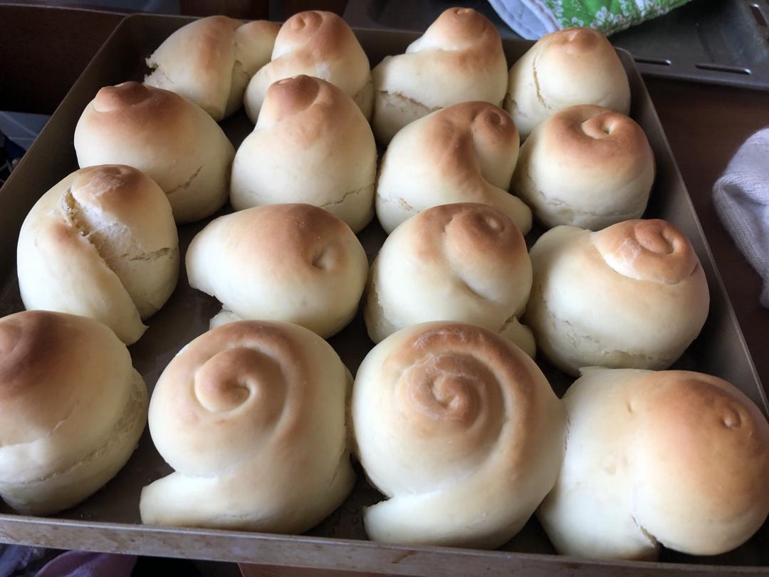 蜂蜜脆底小面包