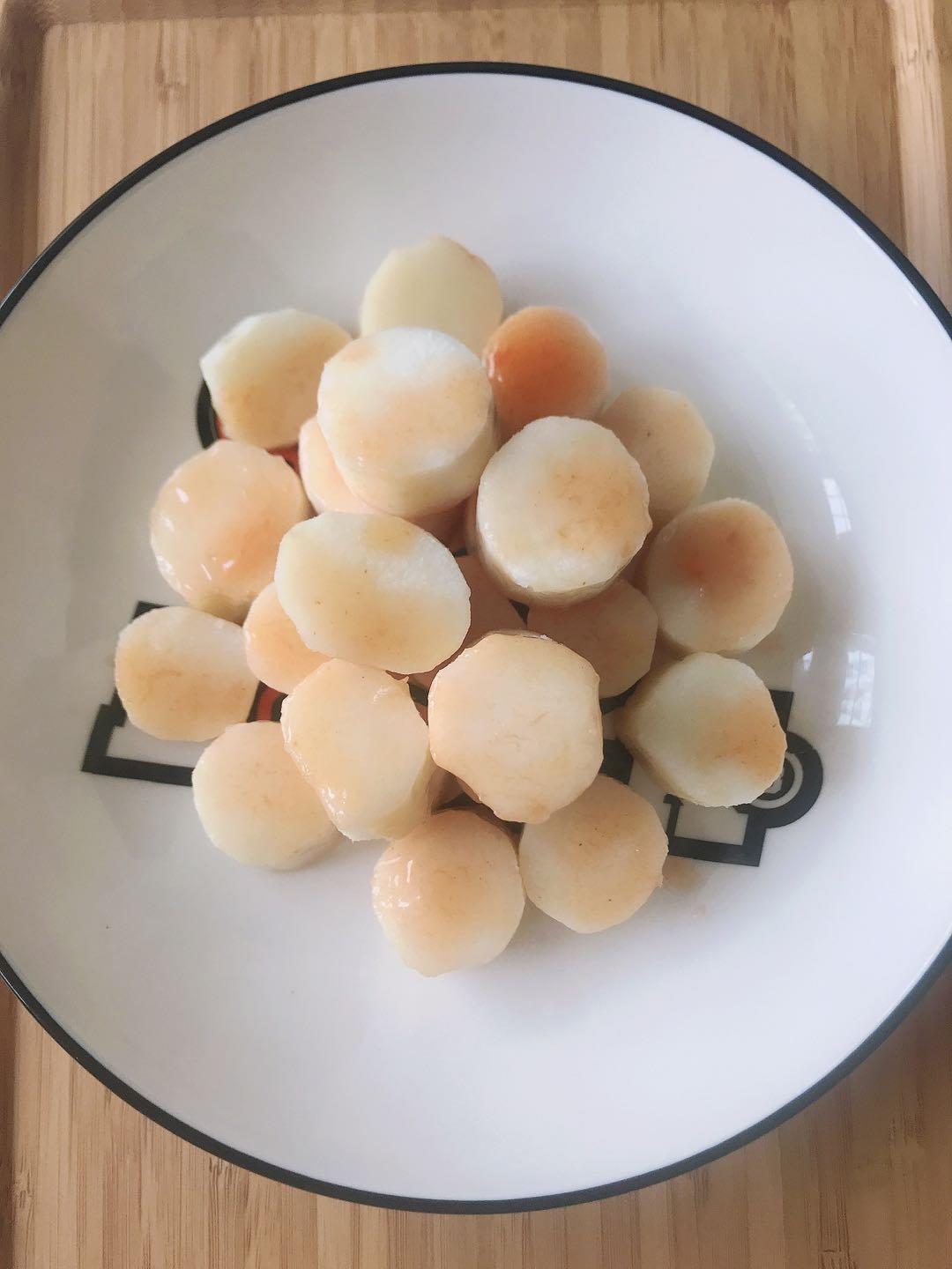 蒸山药(山药、蓝梅酱)