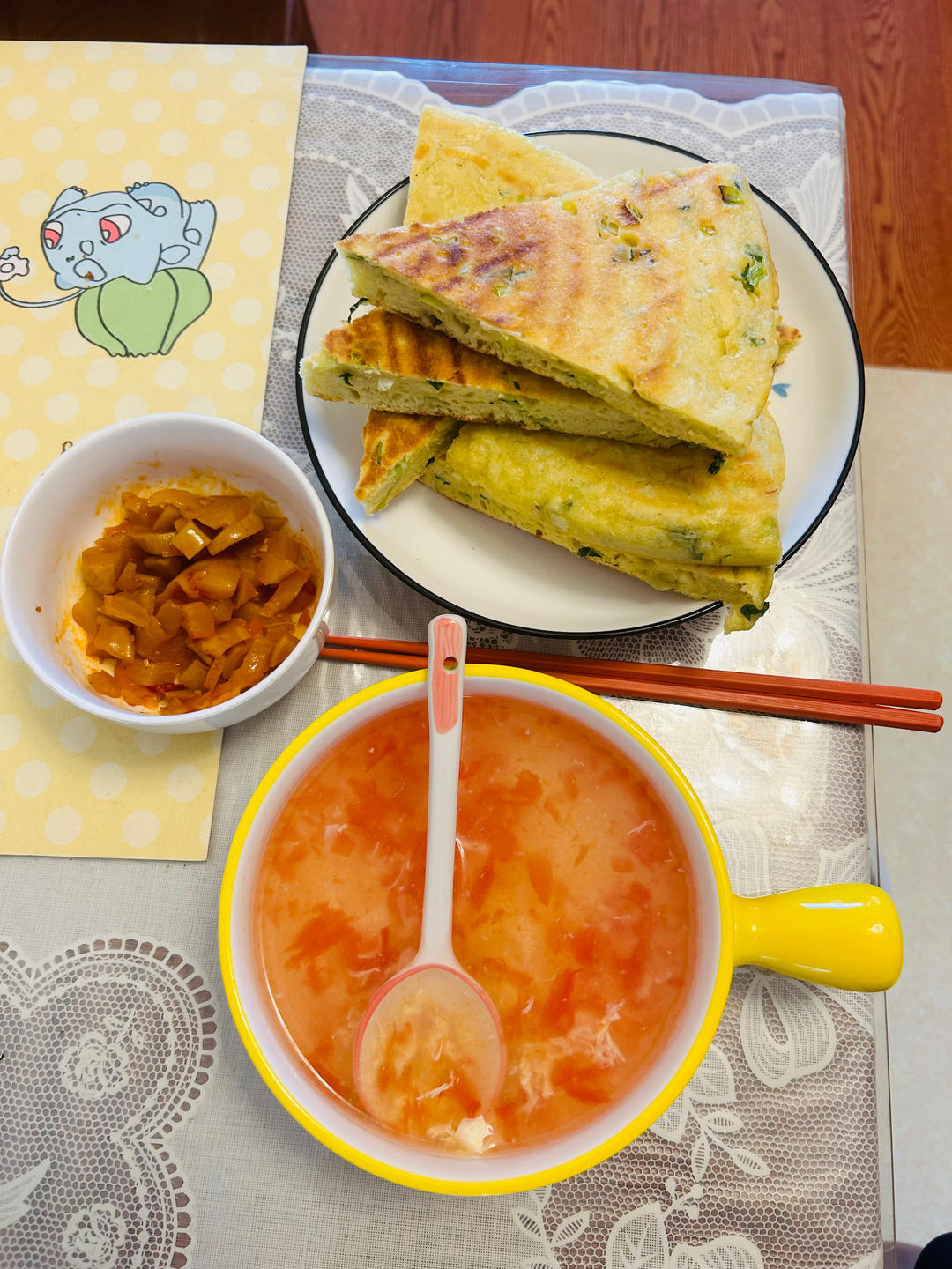 鹅蛋饼-孕期去腥简易版