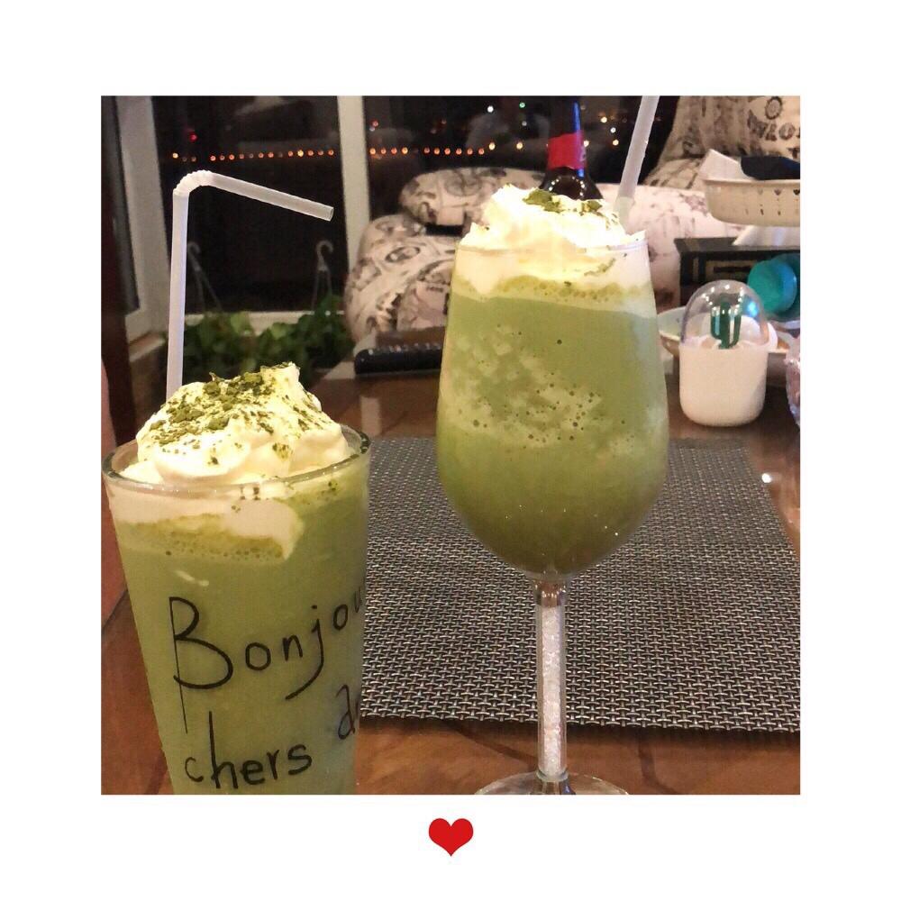 星巴克抹茶星冰乐