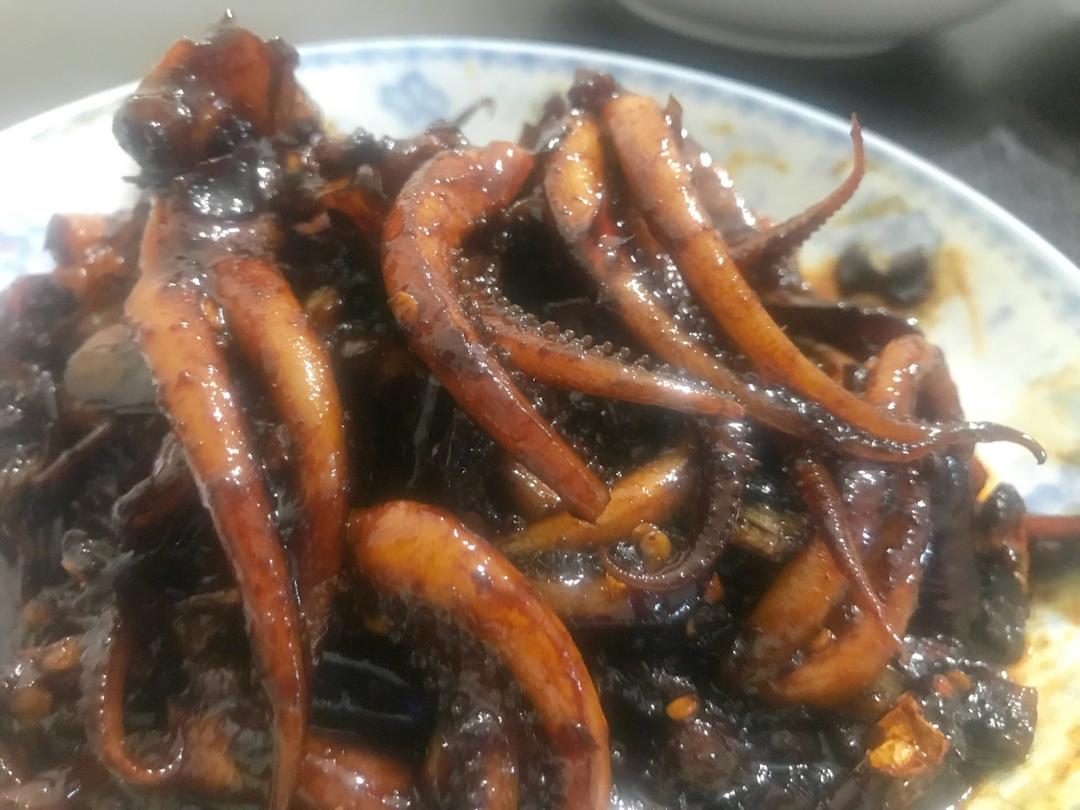 绝味麻辣鱿鱼须
