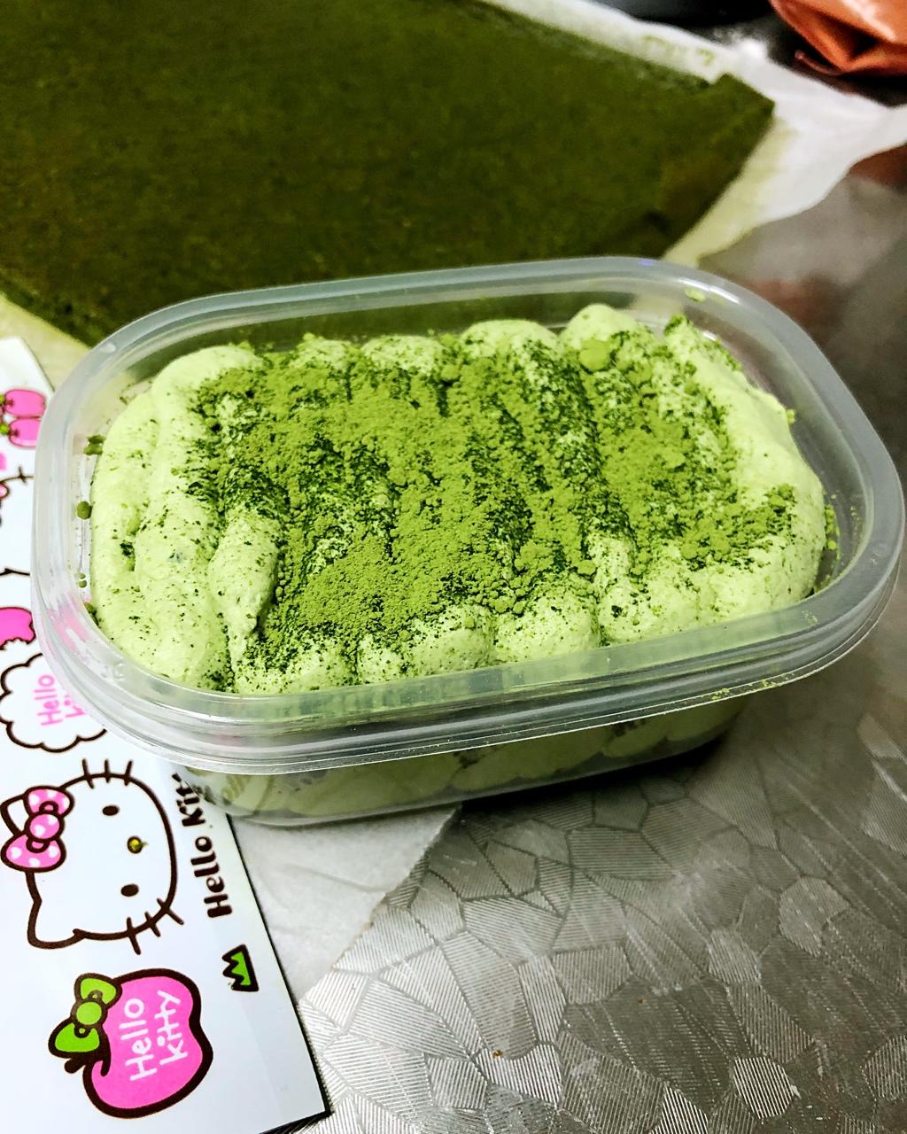 抹茶蛋糕盒子