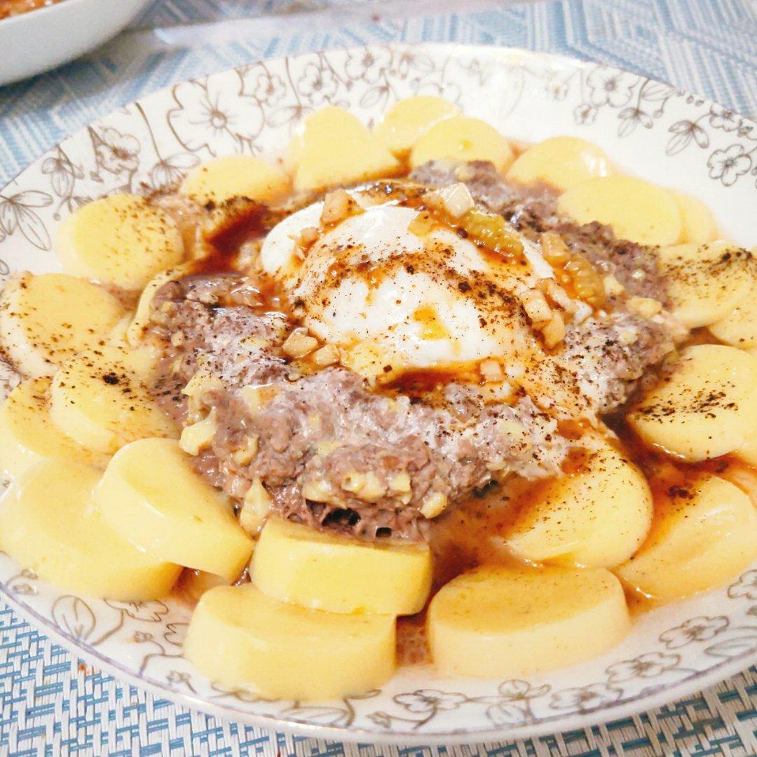 日本豆腐蒸肉沫