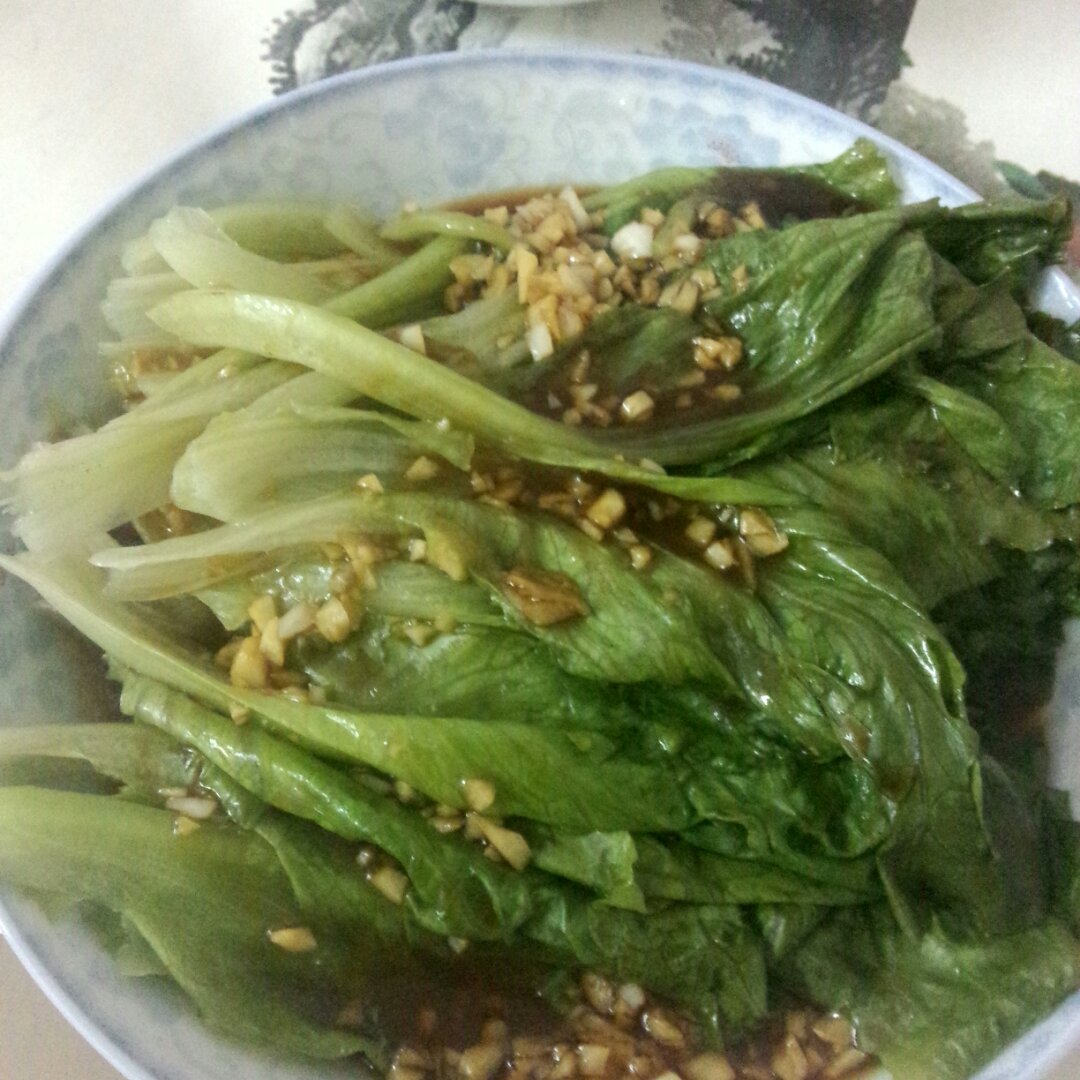 家常菜 蚝油生菜