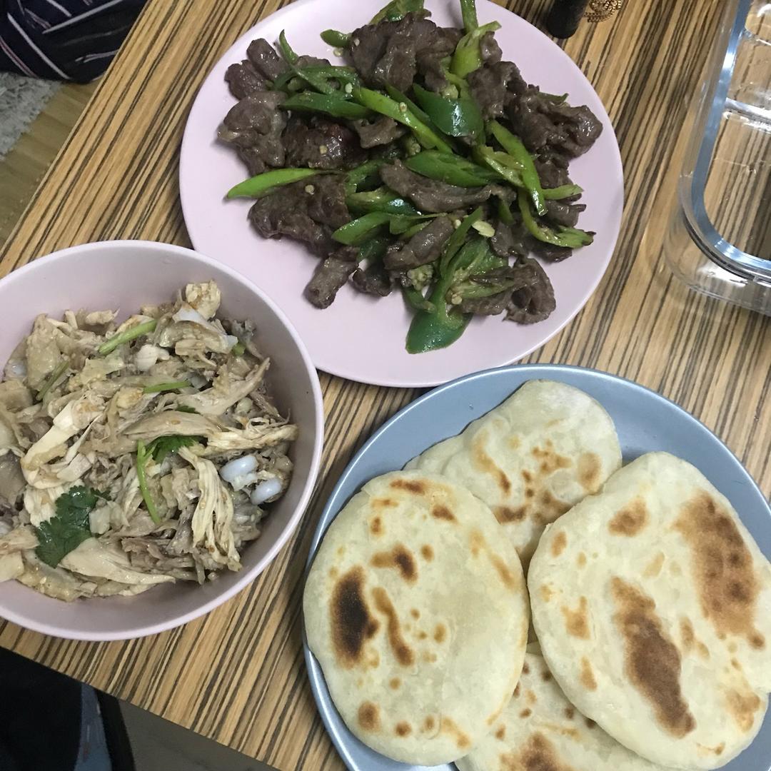发面牛舌饼