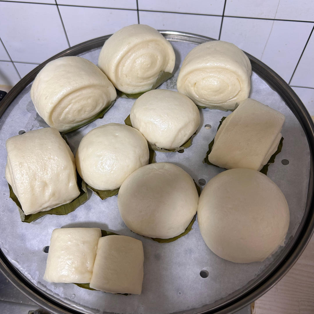 汤种奶香馒头（超柔软）