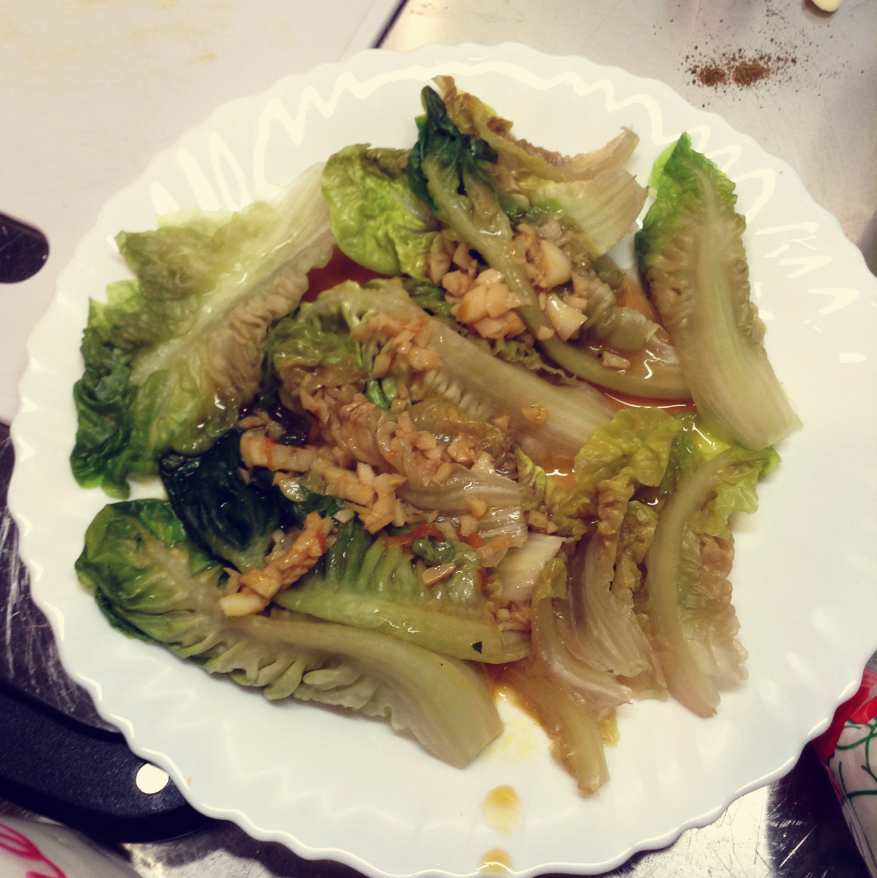 家常菜 蚝油生菜