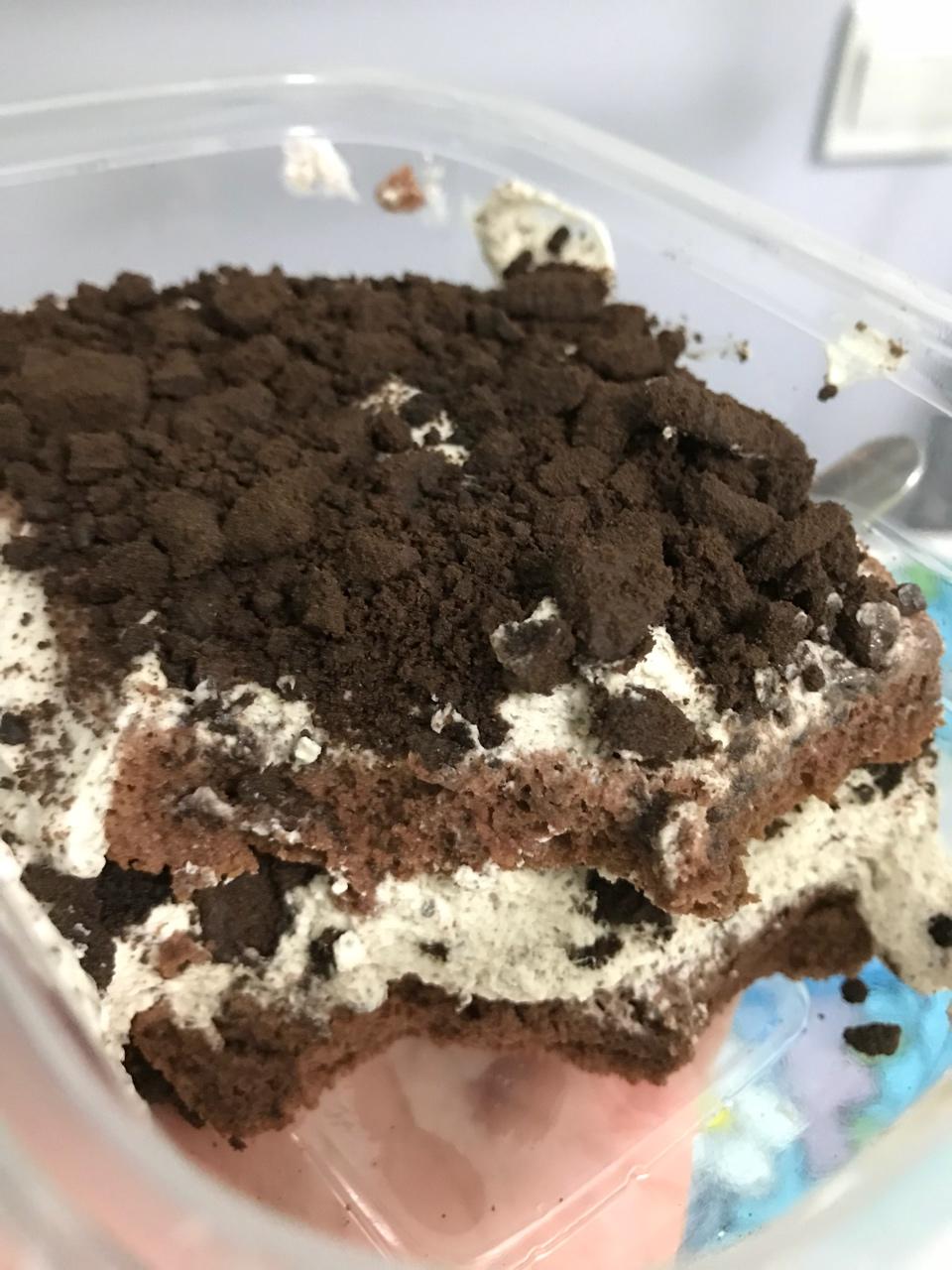 低糖不腻的奥利奥咸奶油蛋糕盒子