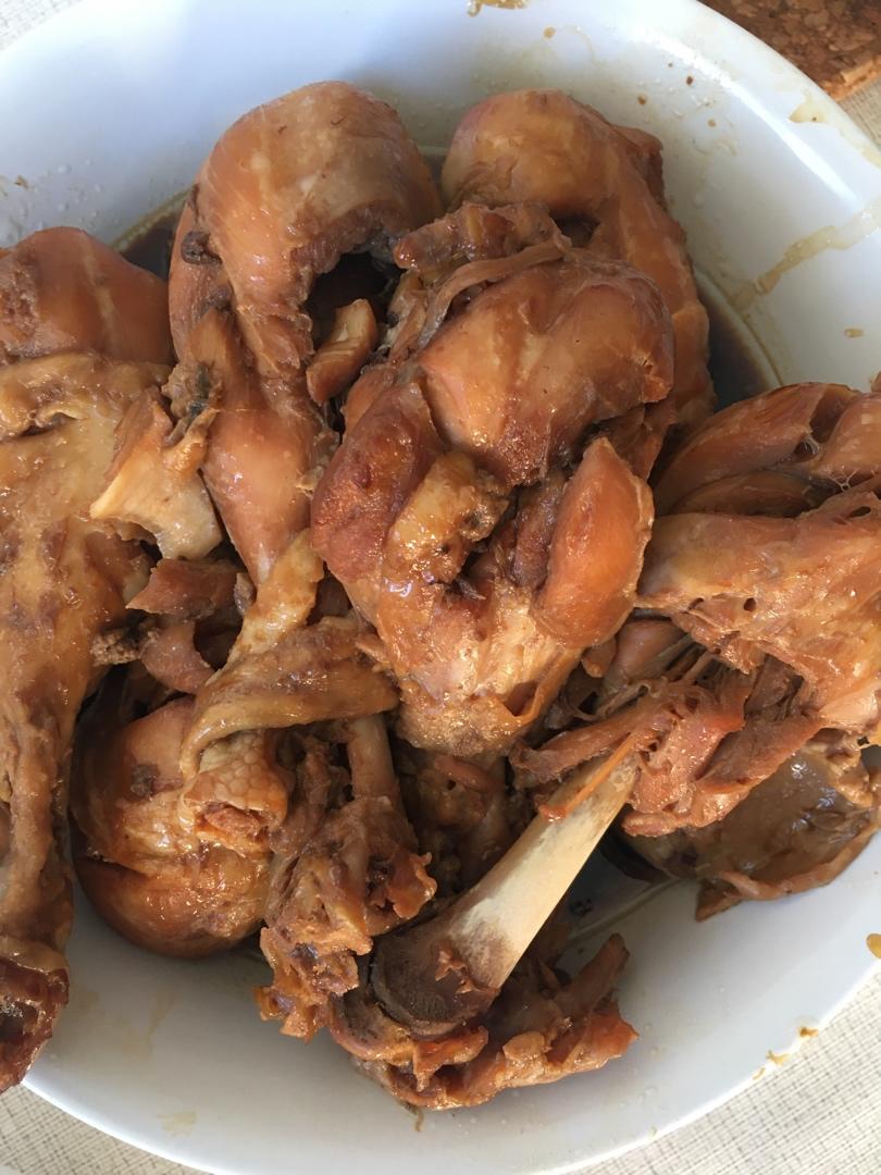 超省事酱油鸡腿，泡着就行！超级嫩~