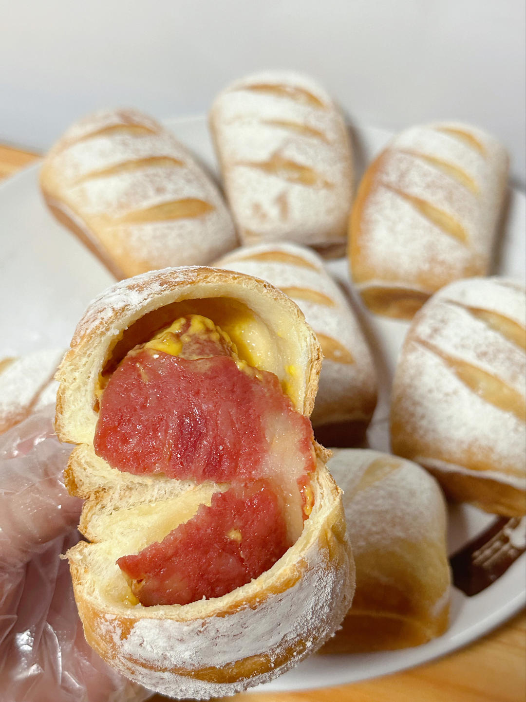 纯奶手撕吐司的做法 步骤1