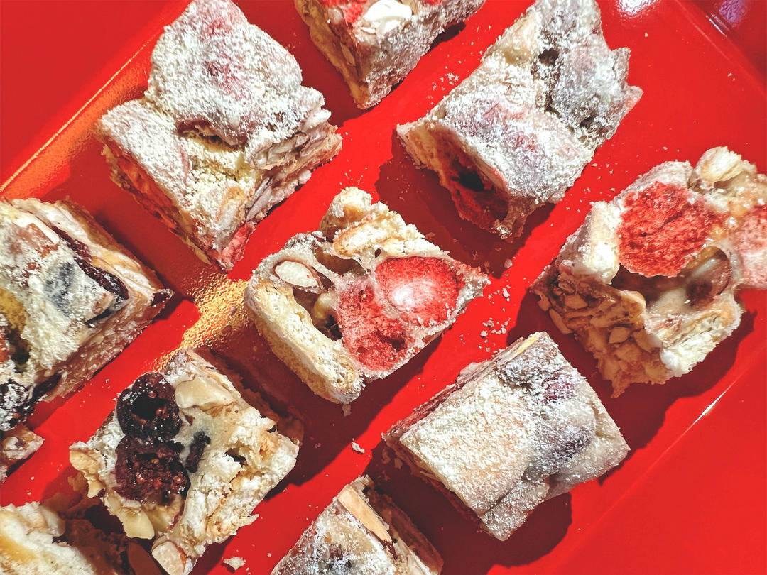 雪花酥  不甜版