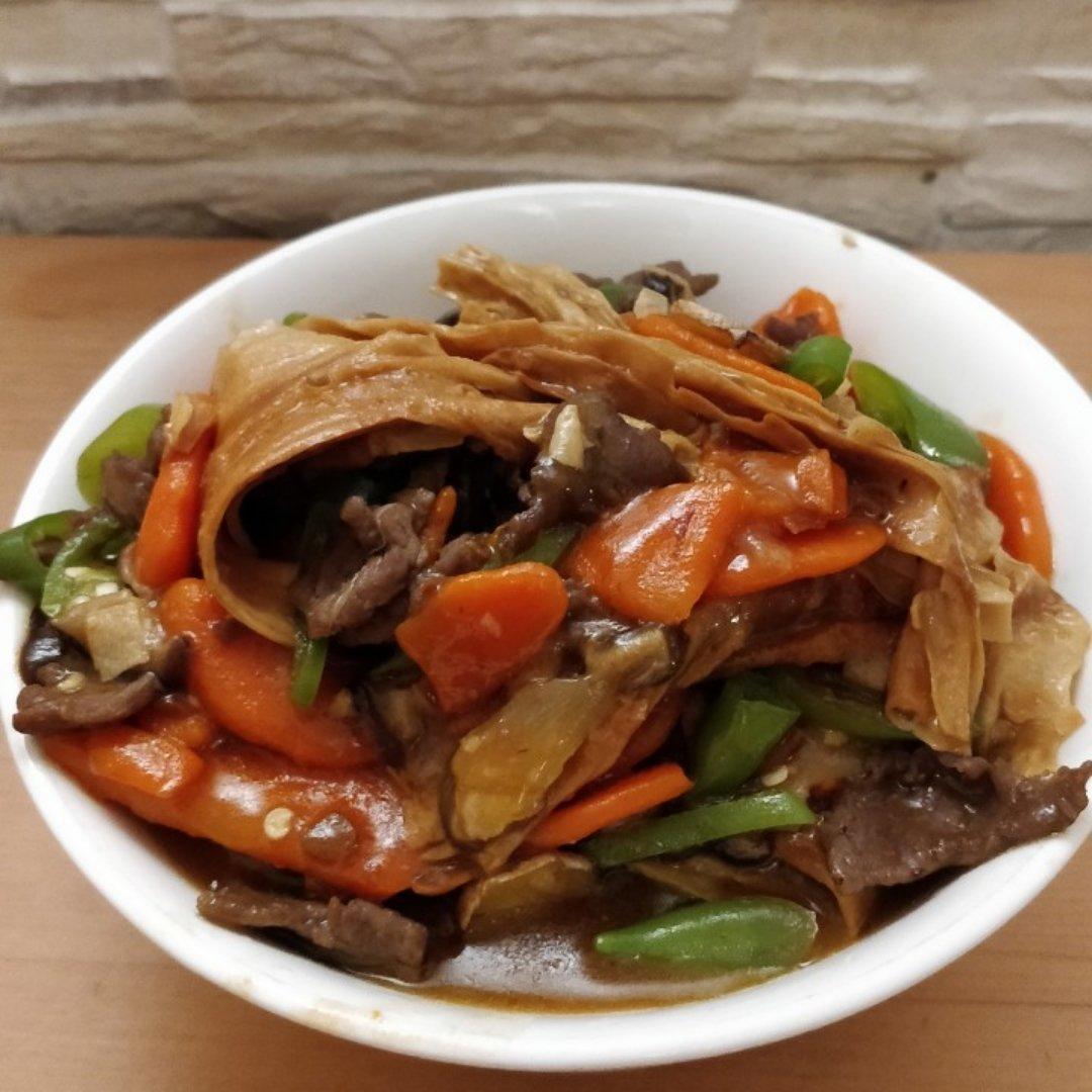 腐竹烧香菇