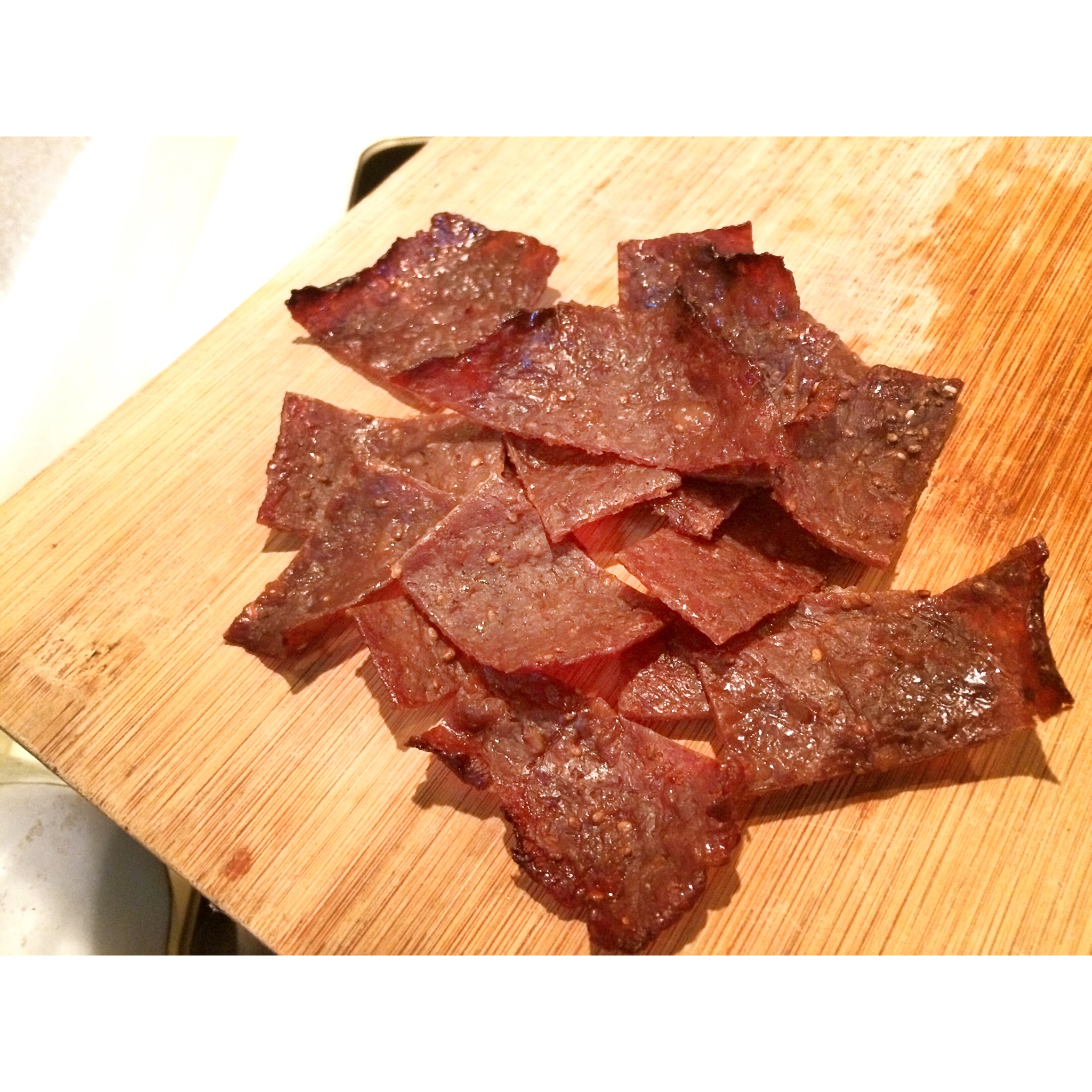 自制红鞠蜜汁猪肉干