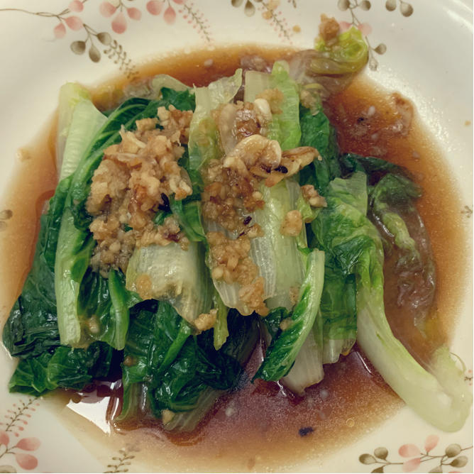 蒜蓉耗油生菜
