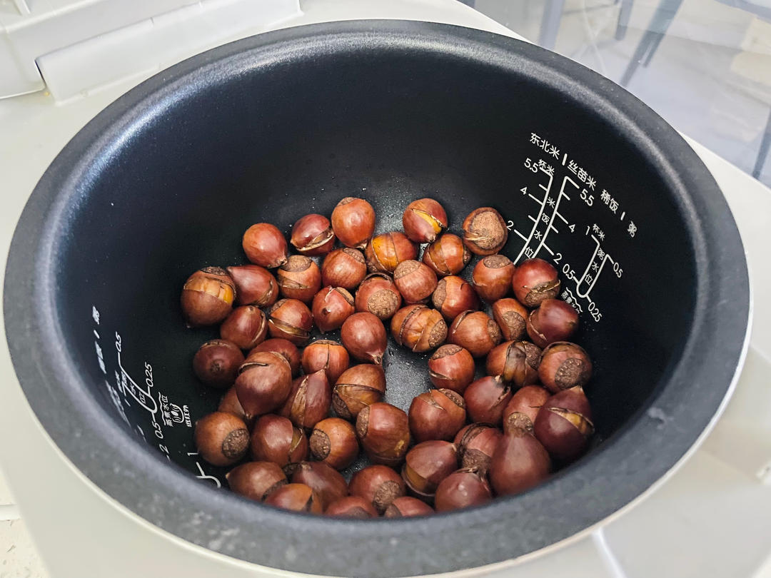蜂蜜板栗（电饭煲版本）