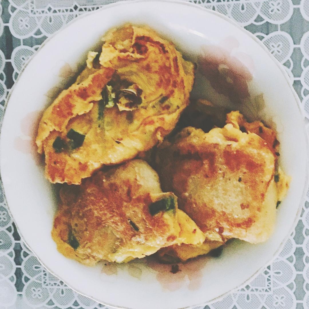 蛋煎糍粑