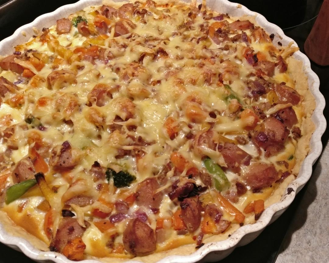 瑞典咸味派+派皮的做法