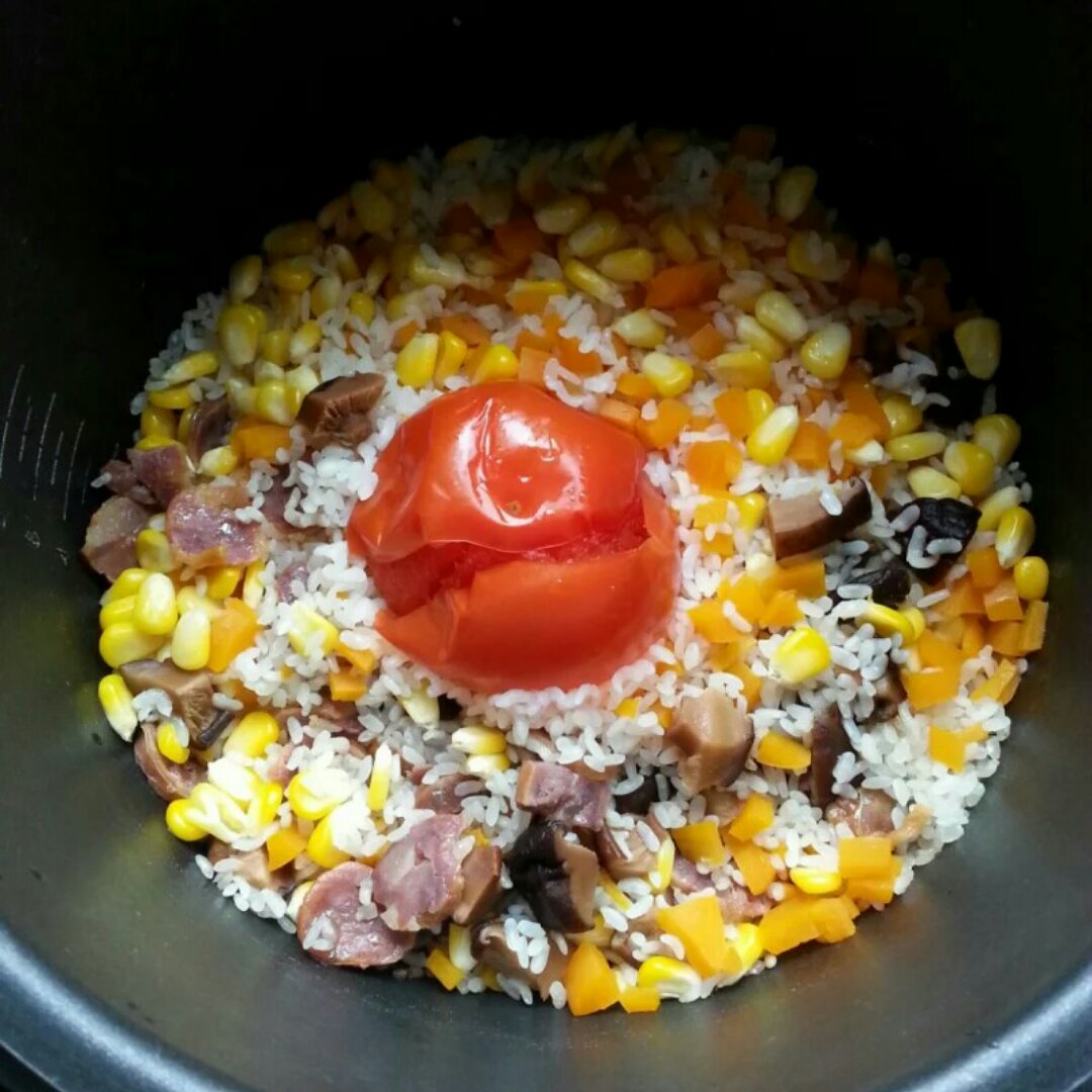 就是任性整个番茄饭豪华版