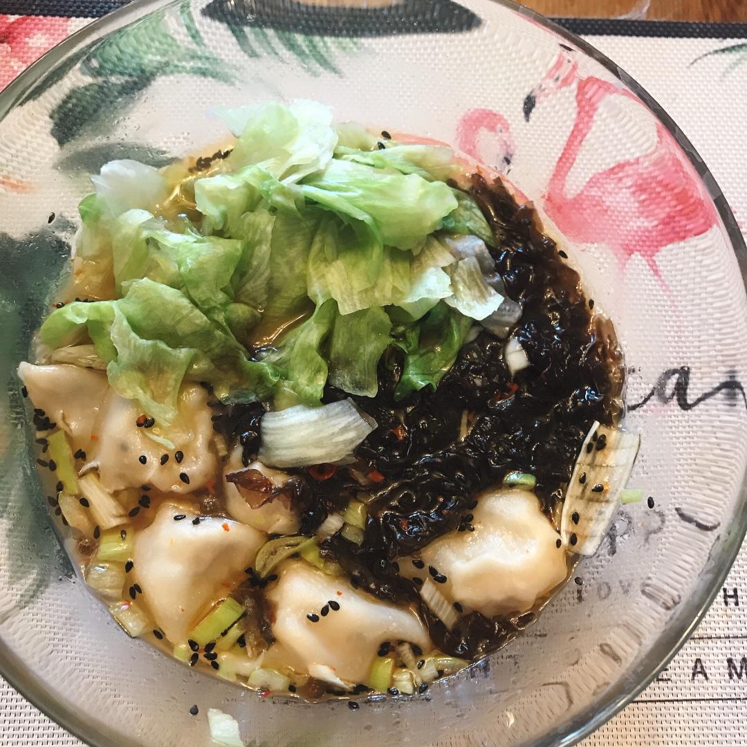 🔥好吃到汤汁都不剩❗️酸汤馄饨❗️