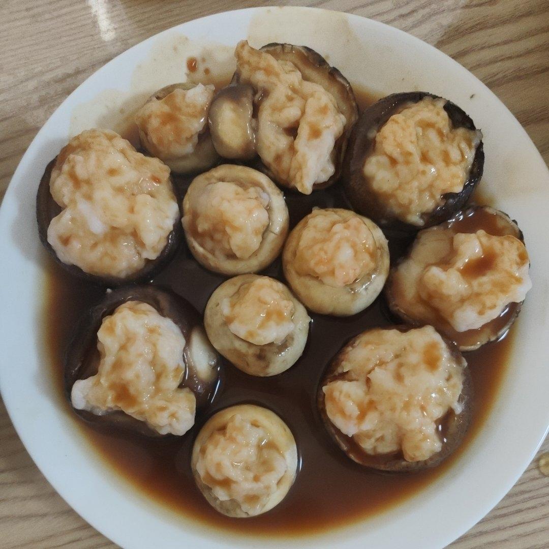 虾滑酿口蘑  <302小厨房>